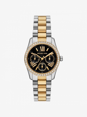 Michael Kors Mini Lexington Pavé Two-Tone Watch