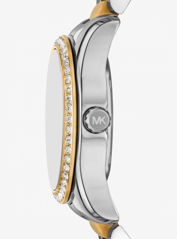 Michael Kors Mini Lexington Pavé Two-Tone Watch