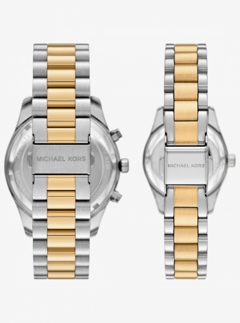 Michael Kors Lexington His and Hers Two-Tone Watch Set