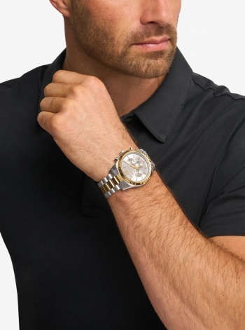 Michael Kors Lexington His and Hers Two-Tone Watch Set