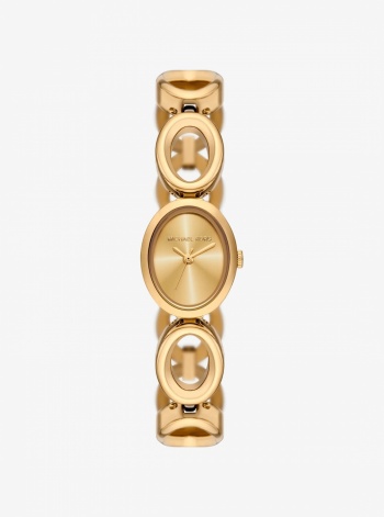 Michael Kors Mini Maude Gold-Tone Link Watch