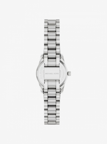Michael Kors Petite Lexington Pavé Silver-Tone Watch