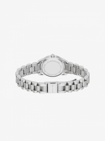 Michael Kors Petite Lexington Pavé Silver-Tone Watch