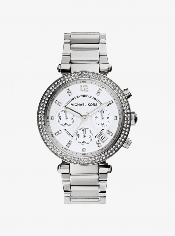 Michael Kors Parker Silver-Tone Watch
