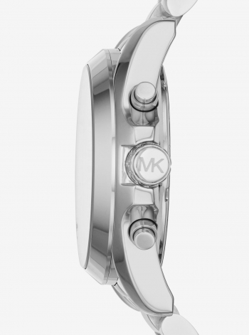 Michael Kors Oversize Bradshaw Silver-Tone Watch
