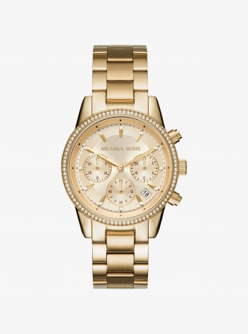 Michael Kors Ritz Gold-Tone Watch