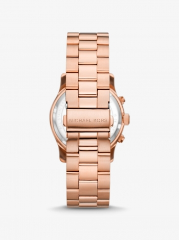 Michael Kors Runway Rose Gold-Tone Watch