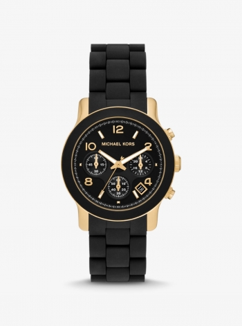 Michael Kors Oversized Runway Gold-Tone Watch