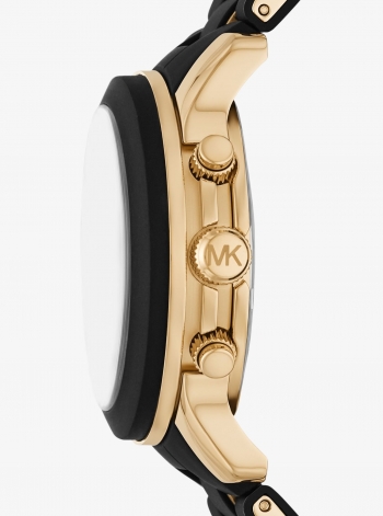 Michael Kors Oversized Runway Gold-Tone Watch