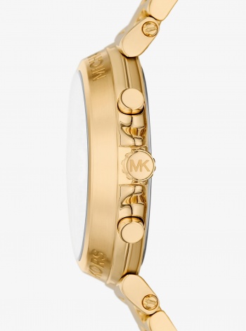 Michael Kors Oversized Maren Gold-Tone Watch