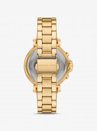 Michael Kors Oversized Maren Gold-Tone Watch
