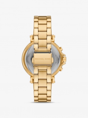 Michael Kors Oversized Maren Gold-Tone Watch