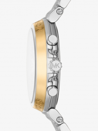 Michael Kors Oversized Maren Silver-Tone Watch