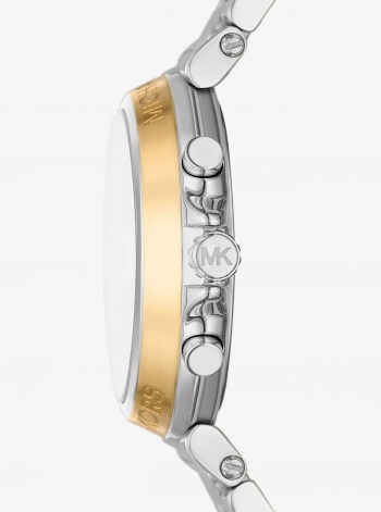 Michael Kors Oversized Maren Silver-Tone Watch