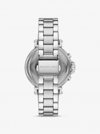 Michael Kors Oversized Maren Silver-Tone Watch