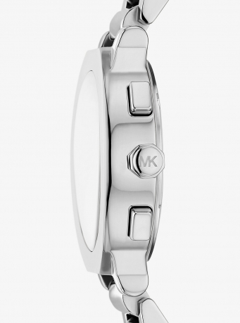 Michael Kors Oversized Gramercy Silver-Tone Watch