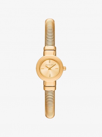 Michael Kors Mini Gramercy Gold-Tone Watch