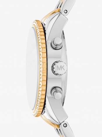 Michael Kors Mini Bryant Pavé Two-Tone Watch