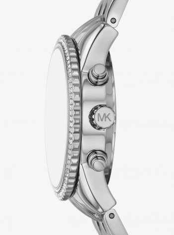 Michael Kors Mini Bryant Silver-Tone Watch