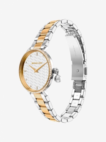 Michael Kors Mini Pyper Pavé Two-Tone Watch
