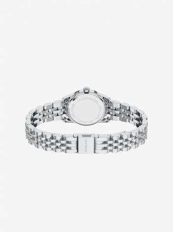 Michael Kors Petite Lexington Pavé Silver-Tone Watch