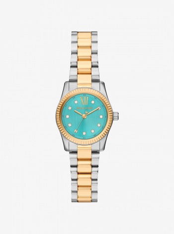 Michael Kors Petite Lexington Pavé Two-Tone Watch