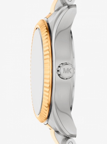 Michael Kors Petite Lexington Pavé Two-Tone Watch