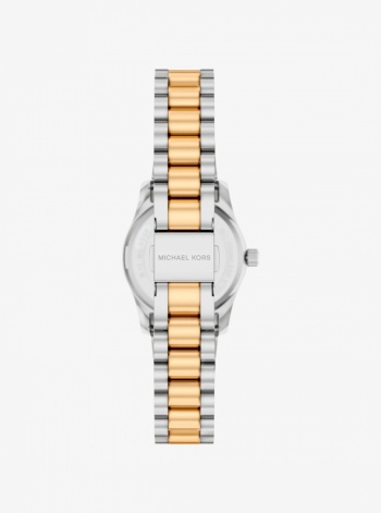 Michael Kors Petite Lexington Pavé Two-Tone Watch