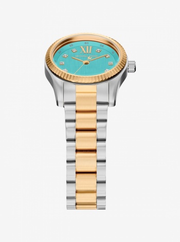 Michael Kors Petite Lexington Pavé Two-Tone Watch