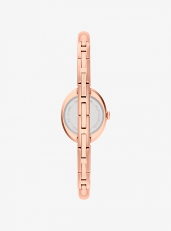 Michael Kors Petite Maude Rose Gold-Tone Bangle Watch