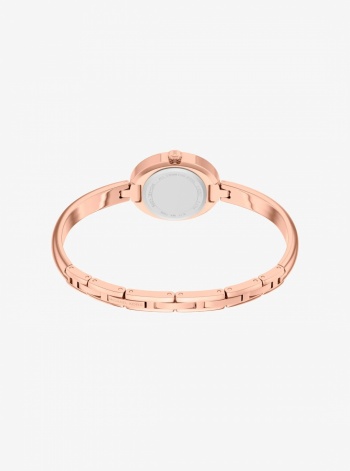Michael Kors Petite Maude Rose Gold-Tone Bangle Watch