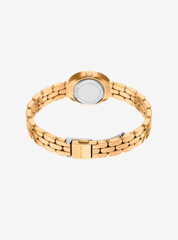 Michael Kors Petite Maude Gold-Tone Watch and Pavé Bangle Jewelry Gift Set