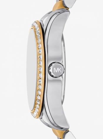 Michael Kors Lexington Pavé Two-Tone Watch
