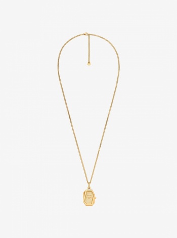 Michael Kors Suri Gold-Tone Watch Necklace