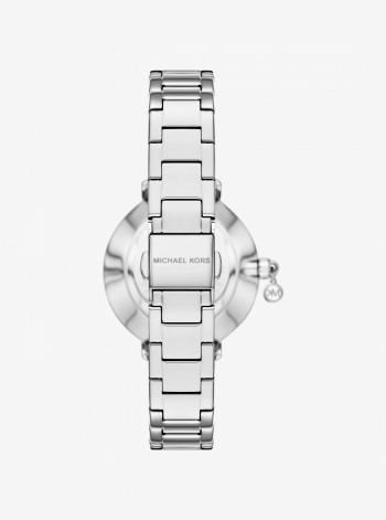 Michael Kors Mini Pyper Pavé Silver-Tone Watch