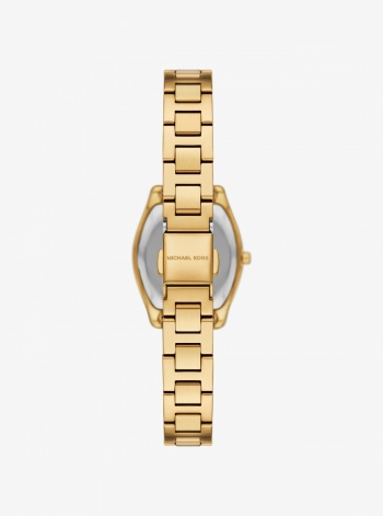 Michael Kors Petite Chelsea Pavé Gold-Tone Watch