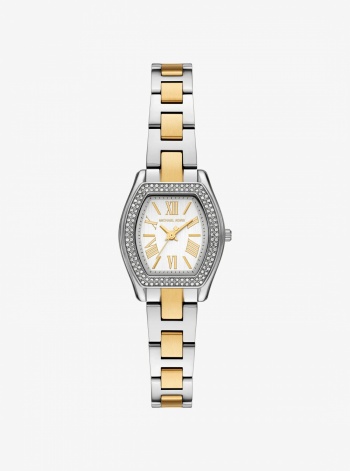 Michael Kors Petite Chelsea Pavé Two-Tone Watch