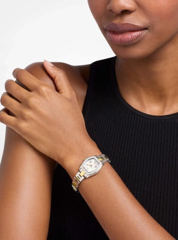 Michael Kors Petite Chelsea Pavé Two-Tone Watch