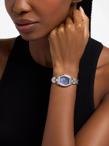 Michael Kors Petite Chelsea Pavé Silver-Tone Watch