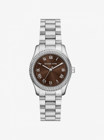 Michael Kors Mini Lexington Silver-Tone Watch