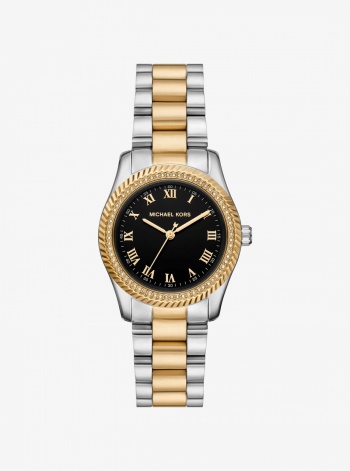 Michael Kors Mini Lexington Pavé Two-Tone Watch