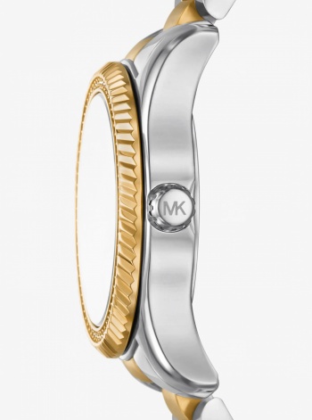 Michael Kors Mini Lexington Pavé Two-Tone Watch