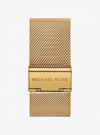 Michael Kors Petite Georgie Gold-Tone Mesh Watch