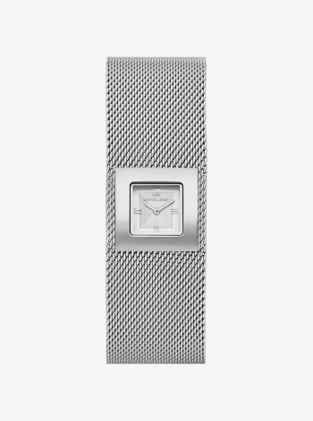 Michael Kors Georgie Petite Silver-Tone Mesh Watch
