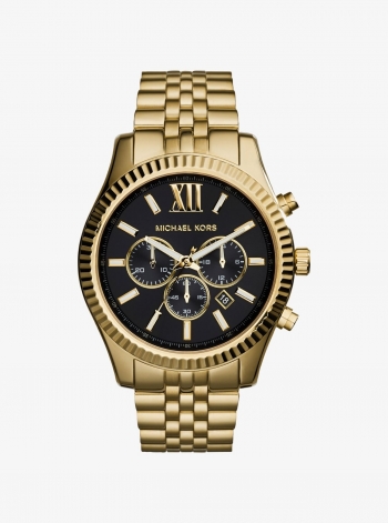 Michael Kors Lexington Gold-Tone Watch