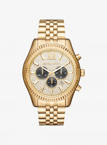 Michael Kors Lexington Gold-Tone Watch