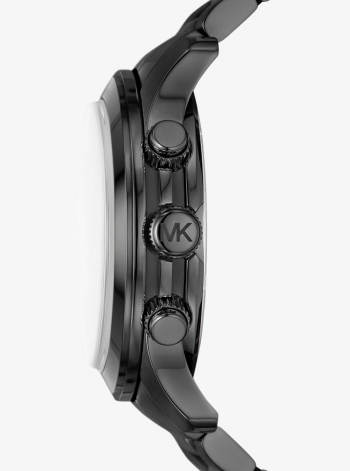 Michael Kors Oversized Runway Black-Tone Watch