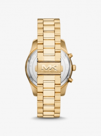 Michael Kors Oversized Lexington Gold-Tone Watch