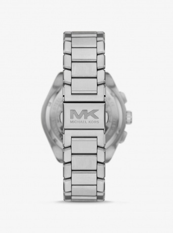 Michael Kors Oversized Accelerator 2.0 Silver-Tone Watch