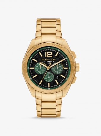 Michael Kors Oversized Accelerator 2.0 Gold-Tone Watch